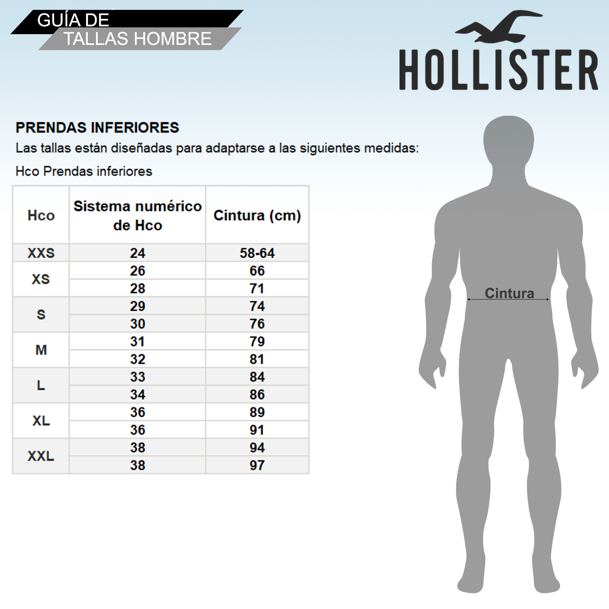 Hollister-Parte inferior Hombre – Privalia