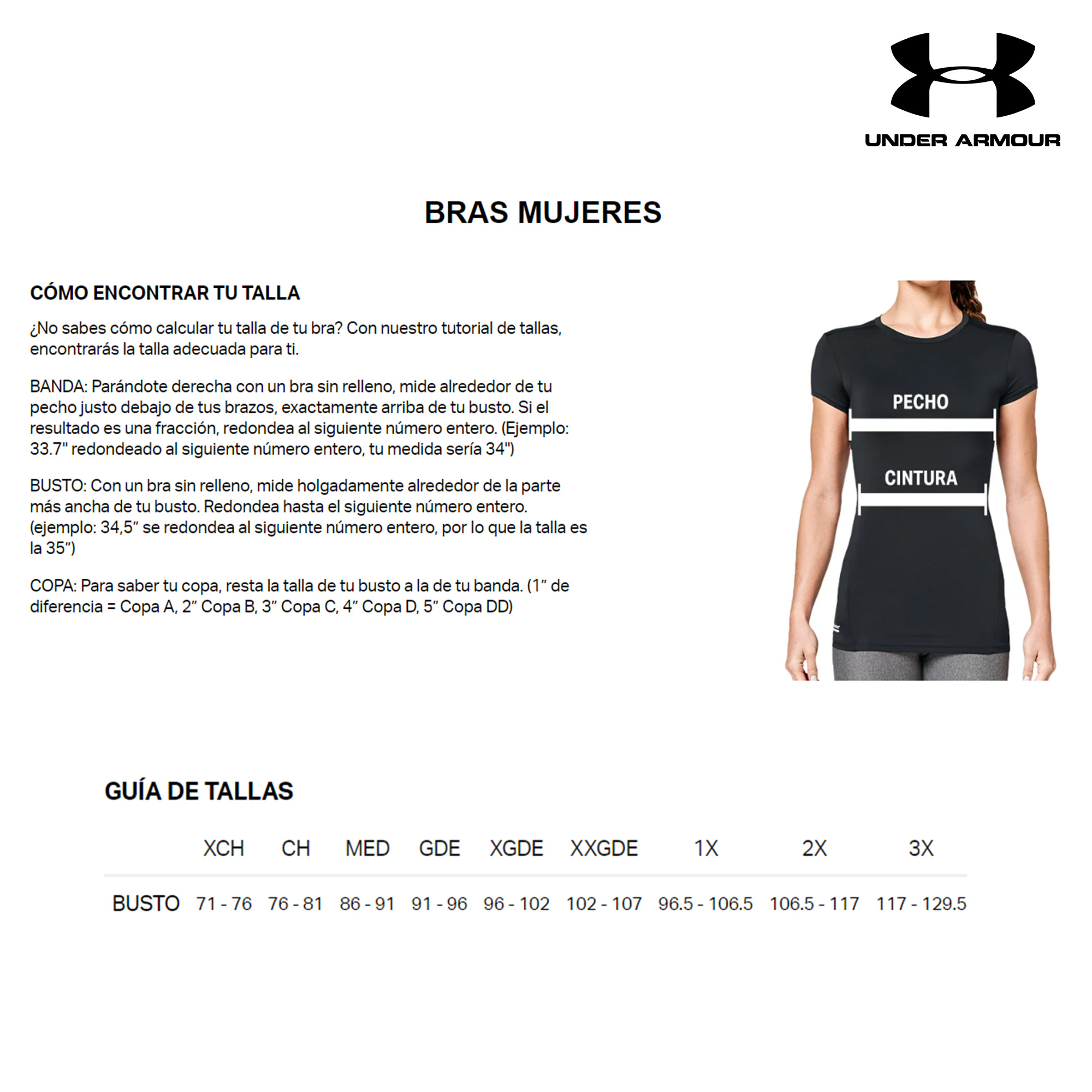 Under Armour-Tallas de Brasier – Privalia